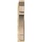 Ekena Millwork Merced Slat Rough Sawn Outlooker, Douglas Fir, 6"W x 26"D x 34"H OUT06X26X34MRC06RDF - alternate 3